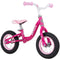 Huffy 10-inch Sea Star Girls' Balance Bike for Kids, Pink