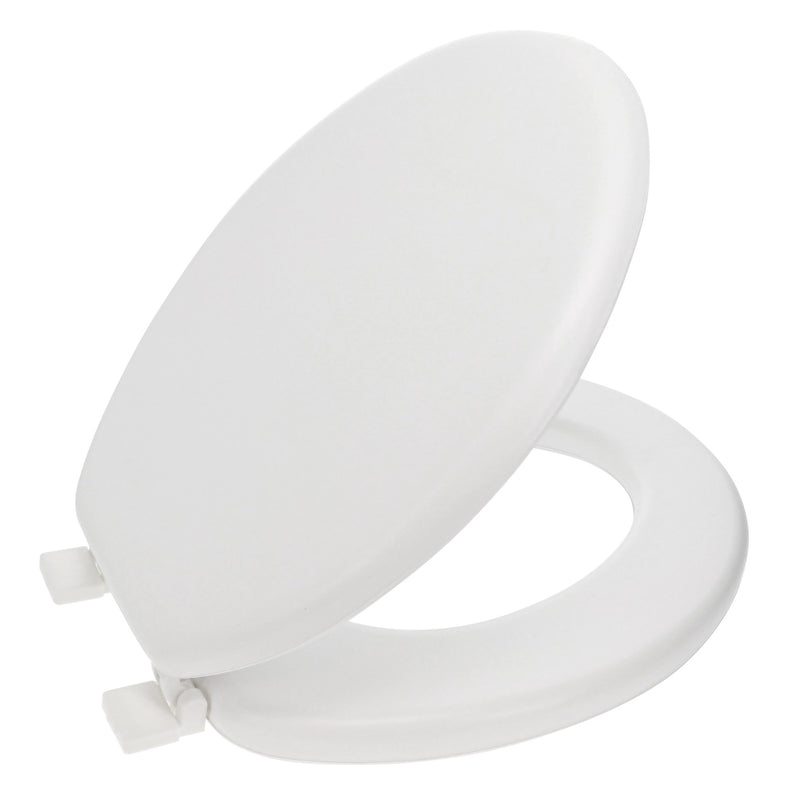 Ginsey Elongated Soft Toilet Seat, White