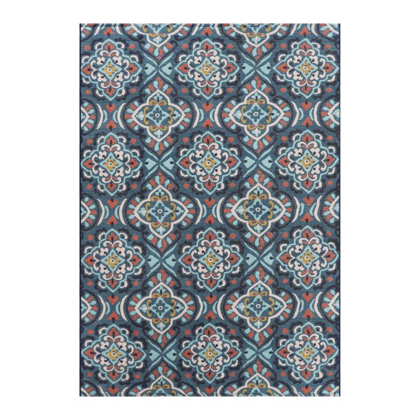 Better homes and gardens teal medallion sale