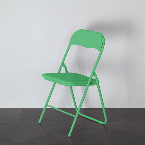 Mainstays Metal Padded Folding Chair, Mint