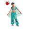Girl's Size M Jasmine Teal Classic Halloween Costume (4344250302513)