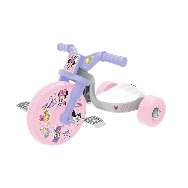 Minnie Mouse 10 inch Flywheel Tricycle Ride on with Lights and Sound Effects