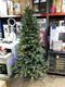 Costco Artificial Christmas Tree, 7.5′ Pre-Lit Tree clear lights and colorful lights
