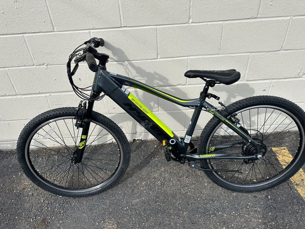Hyper Bicycles 26" 36V Electric Mountain Bike for Adults, Pedal-Assist, 250W E-Bike Motor