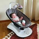4moms RockaRoo Baby Rocker with Front to Back Gliding Motion, Graphite