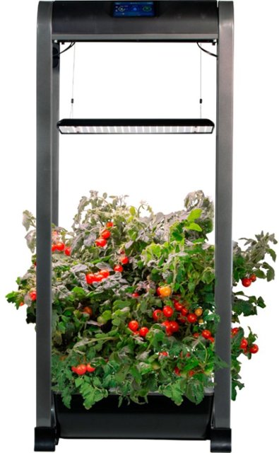 AeroGarden - Farm 12XL with Salad Bar Seed Pod Kit - Hydroponic Indoor Garden - Black
