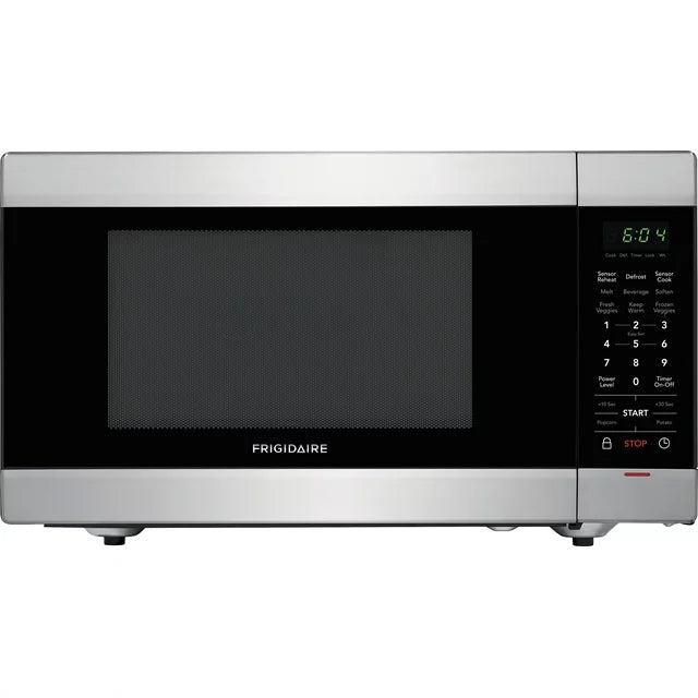 Frigidaire 1.6 cu. ft. Mid Size Countertop Microwave Oven Stainless Steel