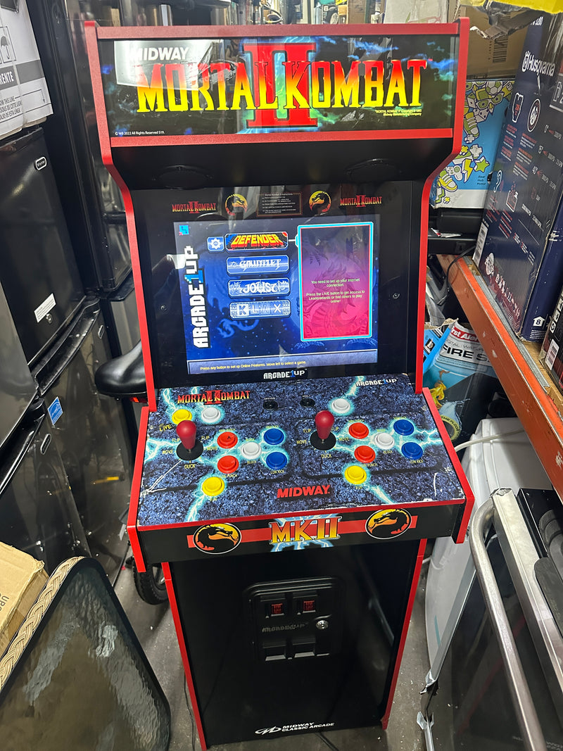 Arcade1Up - Mortal Kombat II Deluxe Arcade Game - Black