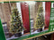 4.5 ft Pre-Lit Potted Aspen Artificial Christmas Tree, Color-Changing Radiant Micro LED Lights