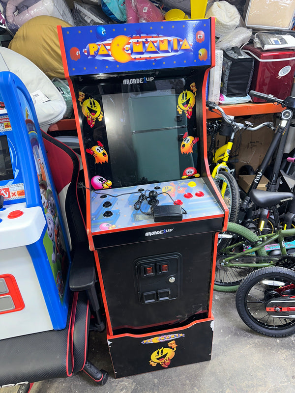 Arcade1Up - Bandai Namco Pac-Mania Legacy Edition Arcade with Riser & Lit Marquee