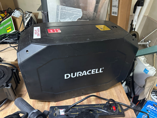 Duracell Power Source Electric Generator, Solar Capable, Gasless, Quiet, 1440W Output Power Inverter, High Capacity Power Bank