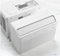 Insignia 350 Sq. Ft. 8,000 BTU U-Shaped Window Air Conditioner - White