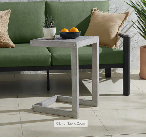 Lucena Acacia Wood Outdoor Accent Table