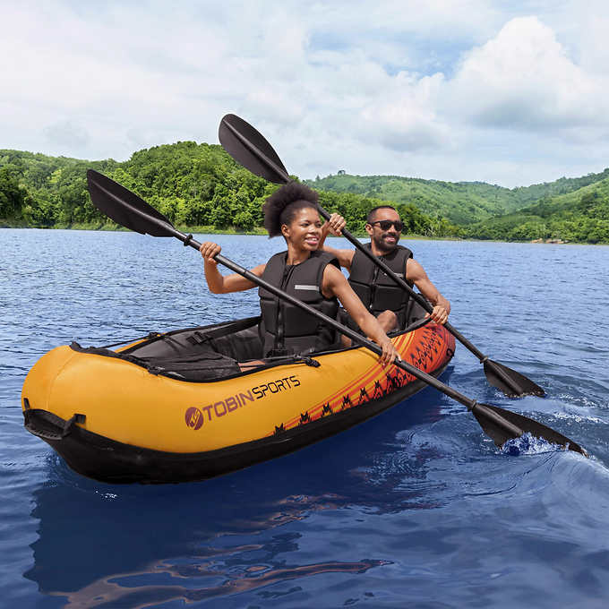 OPEN BOX Tobin Sports Wavebreak Inflatable 2-person Kayak