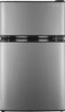 Insignia 2 door 3.0 Cu. Ft. Mini Fridge - Stainless steel (1895769243715)
