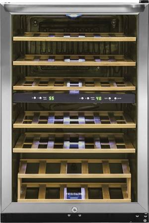 Frigidaire 38-Bottle Wine Cooler Stainless steel (1895774519363)