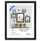 Mainstays 18" x 24" Wide Gallery Poster and Picture Frame, Black