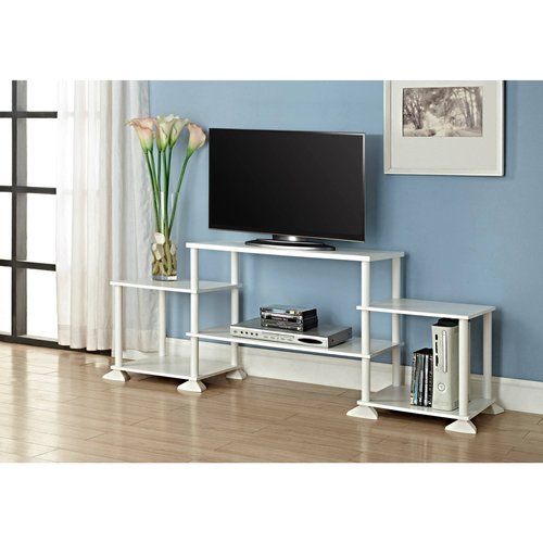 Mainstays No-Tool Assembly 3-Cube Entertainment Center for TVs up to 40", White