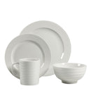 Over and Back Ligne Blanc 16 Piece Dinnerware Set