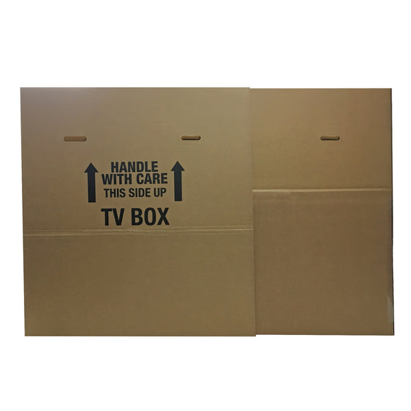 uBoxes TV Moving Box Flat Screen Fits TV's 32" To 70" Adjustable Box LCD,LED