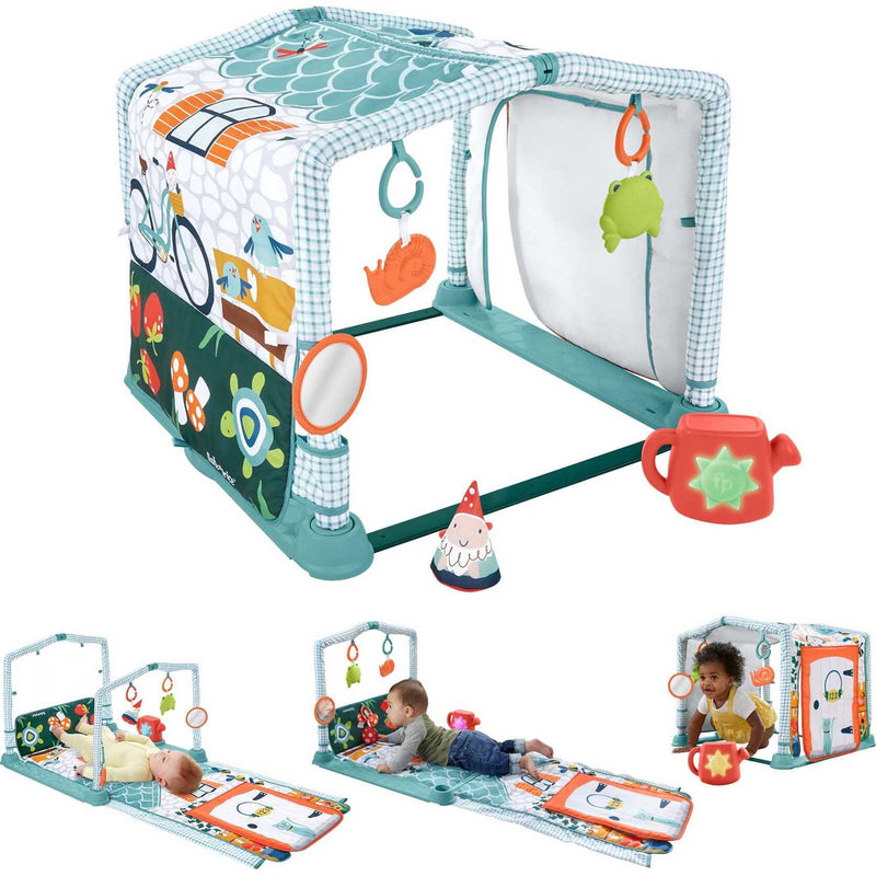 Fisher-Price 3-In-1 Crawl & Play Activity Gym Transforming Play Mat 