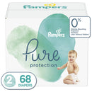 Pampers Pure Protection Natural Diapers, Size 2, 68 ct