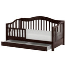 Dream on Me Toddler Day Bed with Storage, Espresso