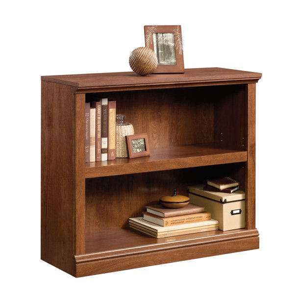 Sauder Select 2-Shelf Bookcase, Oiled Oak Finish 35.276" L x 13.346" W x 29.291" H