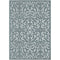 My Texas House Ladybird, Modern Farmhouse, Damask, Woven Area Rug, 5'2" x 7'6"
