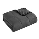 10 lb Super Soft Weighted Blanket, 50" x 60", Grey