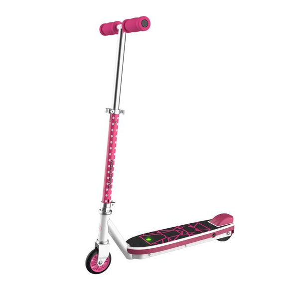 Swagtron SK1 Kick Start Kids Electric Scooter, 143 Lb. Weight Limit, Durable Steel Frame, 6.5 Mph