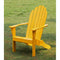 Mainstays Hardwood Adirondack Chair - Yellow