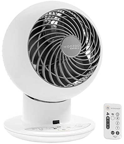 Woozoo Globe Multi-Directional 5-Speed Timer Oscillating Fan w/Remote
