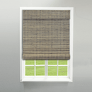 36 X 64" Radiance Cordless Privacy Weave Roman Shade, Driftwood