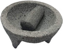 TLP Molcajete authentic Handmade Mexican Mortar and Pestle 8.5"