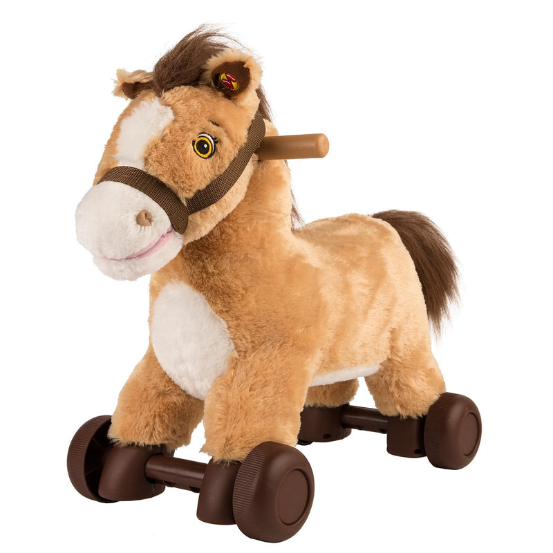 Rockin' rider charger 2-in-1 pony ride-on