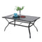 Phi Villa Outdoor Metal Dining Table L 60" x W 37.8" x H 28" H