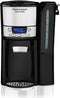 lightly used Hamilton Beach 12-Cup Coffee Maker, Programmable BrewStation Dispensing Coffee Machine, Black