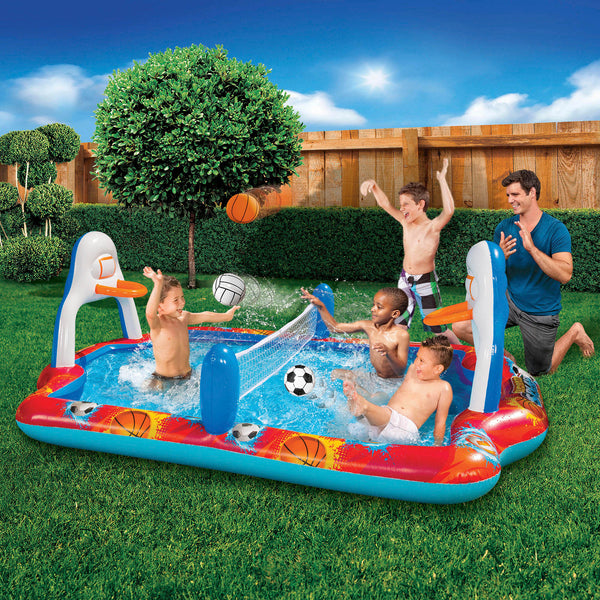 Banzai - Sports Arena 4-In-1 Play Center Pool