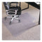 ES Robbins Performance Series 45 x 53 Chair Mat for High Pile Carpet, Rectangular with Lip