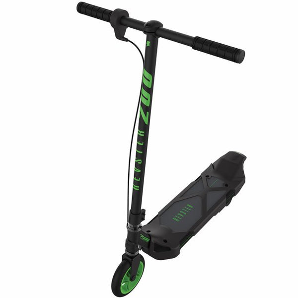 Pulse Performance Products, Revster 200 Kids 2-in-1 Electric & Kick Scooter, Ages 8+, 12V battery, 8 MPH