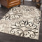 5' x 7'6" Better Homes & Gardens Iron Fleur Indoor Area Rug, Beige