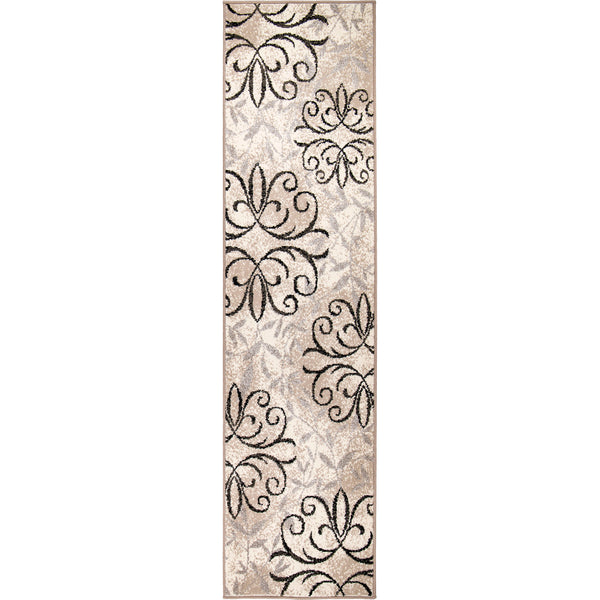 1'11" x 9'8" Better Homes and Gardens Iron Fleur RUNNER