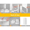 Achim Foldable Furniture 5 Drawer Lingerie Chest - EZ Home Solutions (4479022956593)