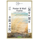 Mainstays 20"x30" Brass Metallic Poster and Picture Frame (2108485992515)