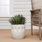 brand new Better Homes & Gardens 12" Pebble Path Floor Planter in White (3856380067907)