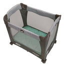 Graco Travel Lite Baby Crib & Portable Playard, Manor Width: 22.8" Length: 32"
