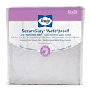 52" x 28" Sealy SecureStay Waterproof Crib Mattress Pad