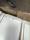 DAMAGED Brindle 6-Drawer Horizontal Dresser, Matte White Finish, by Hillsdale