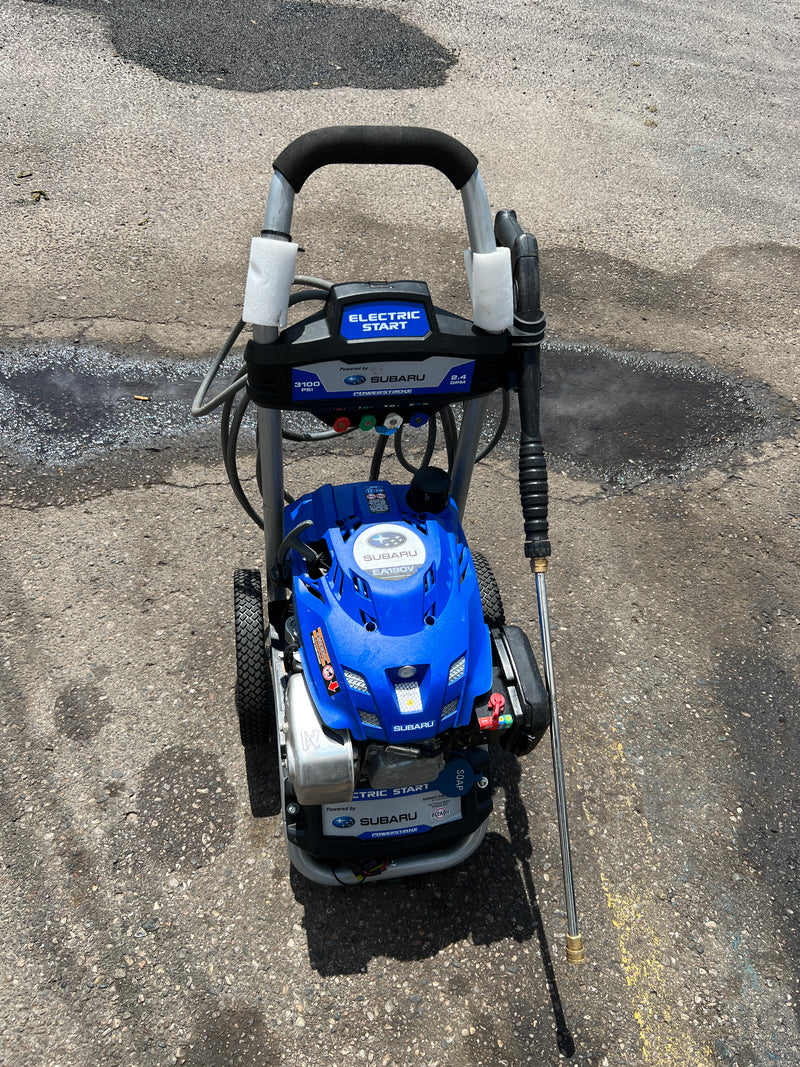 POWERSTROKE SUBARU ENGINE GAS PRESSURE WASHER POWER WASHER WITH PUSH B –  Master Outlet Inc